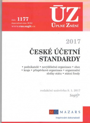 ÚZ č.1177 České účetní standardy 2017