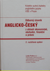 Odborný anglicko-česky slovník z oblasti ekonomické obchodní financní a pravní