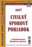 Nový civilný sporový poriadok s aktualizovanou dôvodovou správou