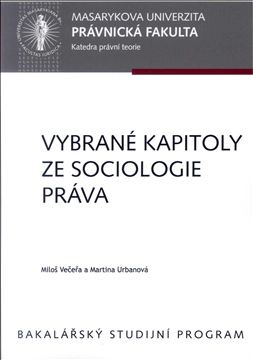 Vybrané kapitoly ze sociologie práva
