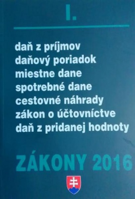 Zákony 2016 - I.