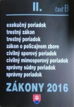 Zákony 2016 - II. časť B