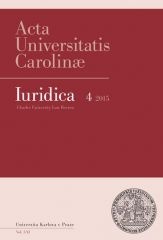 Acta Universitatis Carolinae 4/2015