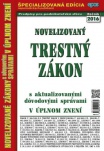 Novelizovaný Trestný zákon s aktualizovanými dôvodovými správami v úplnom znení