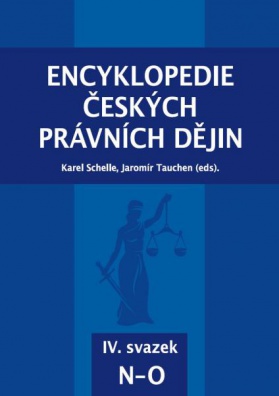 Encyklopedie českých právních dějin, IV. svazek N-O