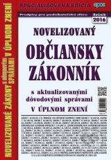Novelizovaný občiansky zákonník 2016