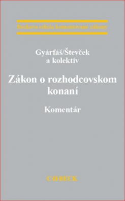 Zákon o rozhodcovskom konaní. Komentár