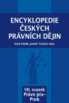 Encyklopedie českých právních dějin, VII. svazek Právo pra - Prob