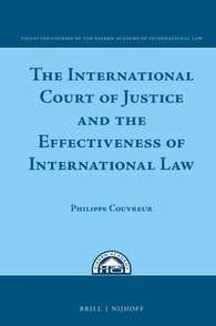 International Court of Justice and Effectiveness of International Law