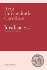 Acta Universitatis Carolinae 2/2017