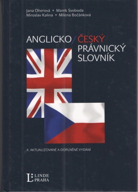 Anglicko/český právnický slovník 4 vydání