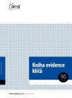Kniha evidence klíčů OP 1243, A4 96 listů