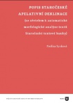 Popis staročeské apelativní deklinace
