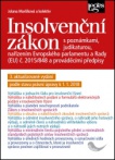 Insolvenční zákon - 3. aktualizované vydání - podle stavu právní úpravy k 1. 1. 2018