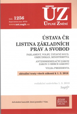 ÚZ č.1256 Ústava ČR, Listina základních práv a svobod