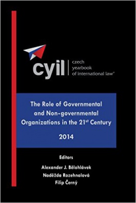 Czech Yearbook of International Law - The Role of Governmental and Non-governmental Org. - 2014