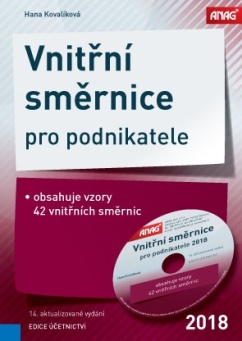 Vnitřní směrnice pro podnikatele 2018 + CD