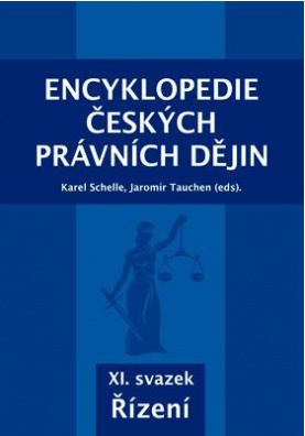Encyklopedie českých právních dějin, XI. svazek Řízení