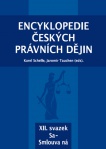 Encyklopedie českých právních dějin, XII. svazek Sa–Smlouva ná