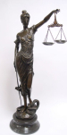 Justiční socha II. - 19 cm