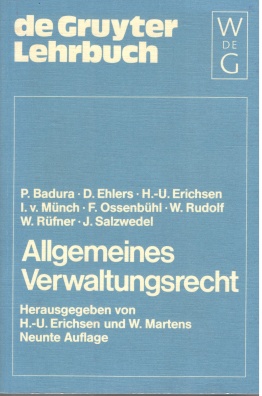 Allgemeines Verwaltungsrecht