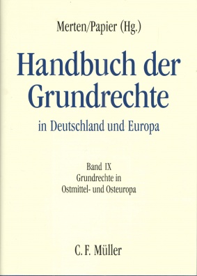 Handbuch der Grundrechte in Deutschland und Europa Band IX
