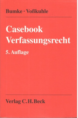 Kniha Casebook Verfassungsrecht - 5. Auflage | Odborná literatura
