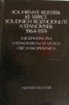 Souhrnný rejstřík ke Sbírce soudních rozhodnutí a stanovisek 1964-1974