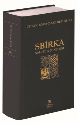 Sbírka nálezů a usnesení ÚS ČR, svazek 84 (vč. CD)