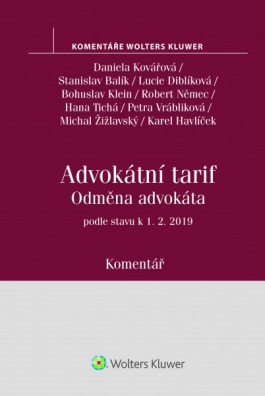 Odměna advokáta (vyhláška č. 177/1996 Sb., advokátní tarif) - komentář - 2. vydání