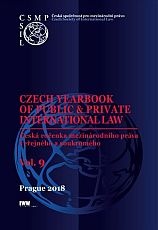 Czech Yearbook of International Law - Vol. 9 - Česká ročenka mezinárodního práva