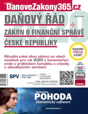 Daňový řád 2020 s koment. změn a Zákon o finanční správě ČR 2020 s koment. změn