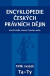 Encyklopedie českých právních dějin, XVIII. svazek Ta – Ty