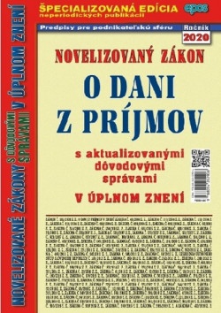 Novelizovaný zákon o dani z príjmov