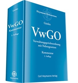 Verwaltungsgerichtsordnung, VwGO, Kommentar, 2. Auflage