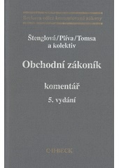 Obchodní zákoník Komentář 5.vydání