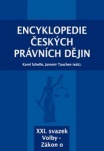 Encyklopedie českých právních dějin, XXI. svazek Volby - Zákon o