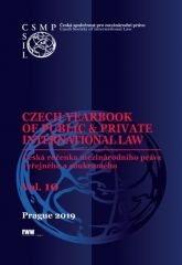 Czech Yearbook of Public & Private International Law 2019