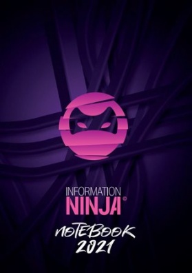 Information Ninja: Notebook 2021 - růžový