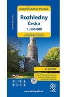 Rozhledny Česka 1:500 000