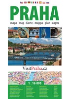 Praha - plán města 1:16 000