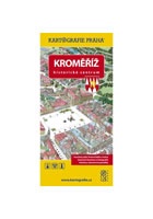 Kroměříž - Historické centrum/Kreslený plán města