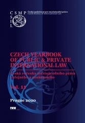 Czech Yearbook of Public & Private International Law 2020