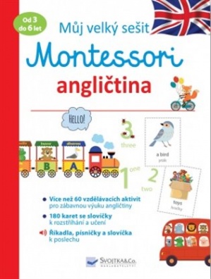 Můj velký sešit Montessori - angličtina - 3 až 6 let