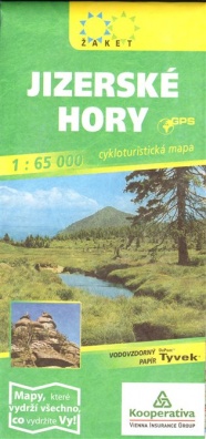 Jizerské hory - cykloturistická mapa 1:65 000