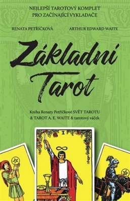 Základní tarot - Kniha Renaty Petříčkové Svět tarotu & Tarot A.E. Waite & tarotový váček