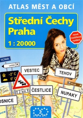 Střední Čechy a Praha 1 : 20 000