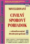 Novelizovaný Civilný sporový poriadok