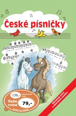 České písničky, Obsahuje noty a akordové značky