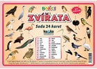 Ptáci zvířata - Sada 24 karet